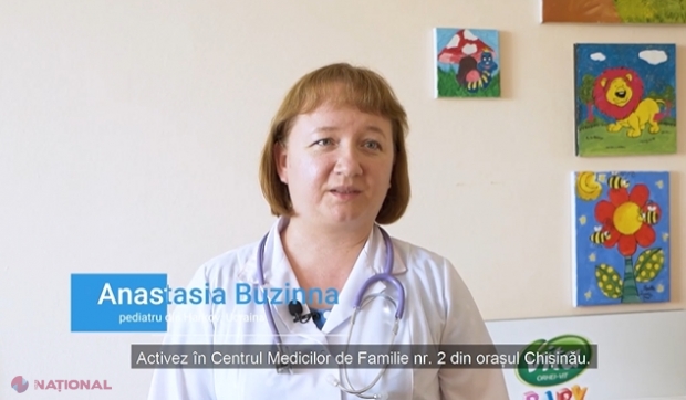 VIDEO // Povestea Anastasiei, medicul PEDIATRU din Harkov, Ucraina, care s-a angajat la Chișinău și tratează copiii moldovenilor 