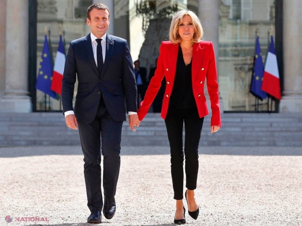FOTOGRAFII RARE // Cum arăta Brigitte Macron în tinerețe, atunci când președintele Franței s-a îndrăgostit de ea