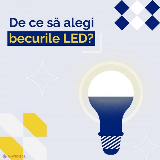 UTIL // De ce să alegi becurile LED: Trei argumente care te vor convinge