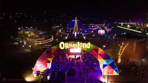 FOTO // Cifre RECORD pentru „OrheiLand” - peste 100 000 de vizitatori au fost în ultimele două săptămâni la parcul de distracții deschis de Șor
