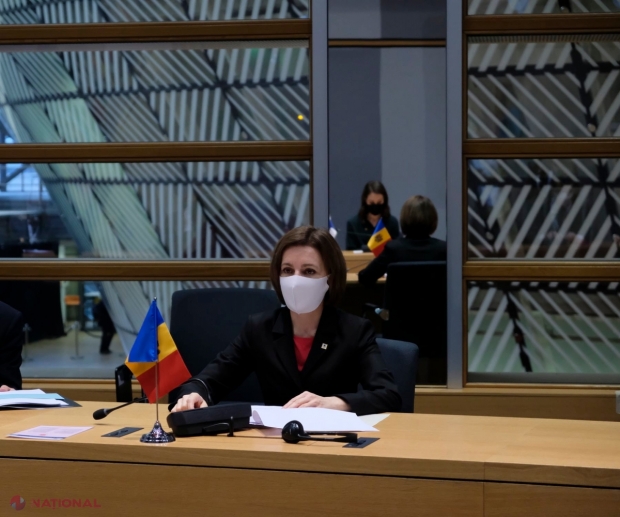 Mesajul TRANȘANT al Maiei Sandu pentru liderii UE: „Ambiția noastră este să aducem R. Moldova în UE și suntem gata să muncim din greu pentru a depăși cadrul actual”