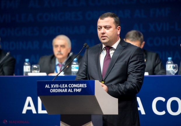 VIDEO // Leonid Oleinicenco, noul președinte al FMF. Cu ce funcție s-a ales PREDECESORUL Pavel Ciobanu în cadrul Congresului Extraordinar al FMF