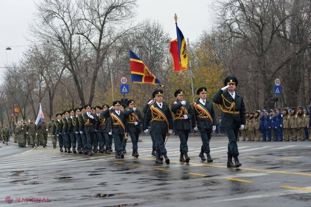 FOTO // Militari din R. Moldova, la parada militară de la București, de Ziua Națională a României