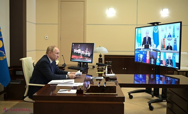 Precedent PERICULOS // Putin spune că Rusia nu va permite schimbarea regimurilor din statele ex-sovietice și va trimite MILITARI dacă „situația va fi zdruncinată”
