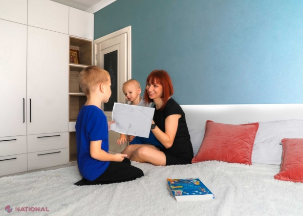 Moldindconbank: Familia Mihail s-a mutat la CASĂ NOUĂ datorită unui credit imobiliar