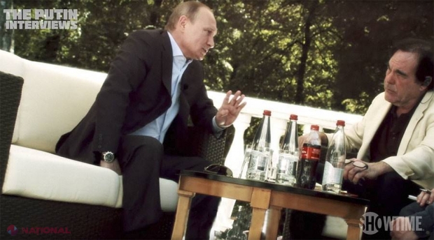 VIDEO // Regizorul Oliver Stone, serie de interviuri controversate: „The Putin Interviews”, conversaţii cu liderul rus, filmate de-a lungul a doi ani de zile