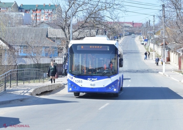 Ruta de troleibuz spre Bubuieci, lansată astăzi: Interval de circulație de 24 de minute 