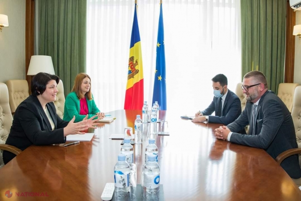 Consolidarea SECURITĂȚII ENERGETICE a R. Moldova, dar și proiectele de interconectare dintre România și R. Moldova, principalele subiecte abordate de premierul Natalia Gavrilița și Ambasadorul Cristian-Leon Țurcanu 