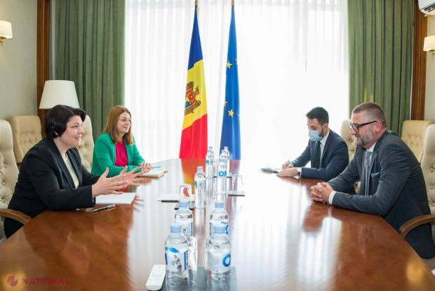Consolidarea SECURITĂȚII ENERGETICE a R. Moldova, dar și proiectele de interconectare dintre România și R. Moldova, principalele subiecte abordate de premierul Natalia Gavrilița și Ambasadorul Cristian-Leon Țurcanu