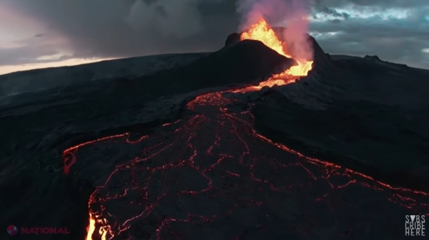 VIDEO // Cum arată interiorul unui vulcan activ: Imagini spectaculoase surprinse de o dronă într-o misiune kamikaze