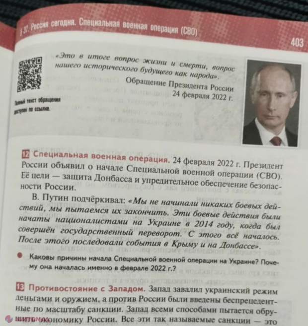 Rușii au rescris manualele de istorie în timp record, ca să fie siguri că elevii nu vor avea nicio șansă să afle adevărul despre război