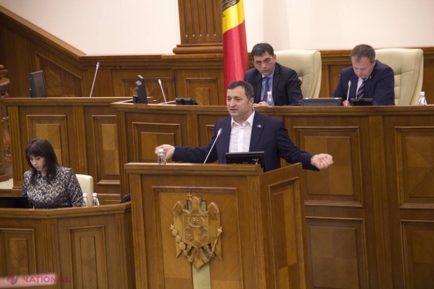 DECLARAȚIE: „Filat a fost reținut, chiar dacă mai deține IMUNITATEA de deputat”