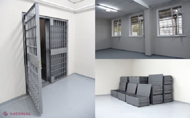 FOTO // Cu uși din fier și zăbrele la ferestre: Cum arată depozitul de arme al Inspectoratului General al Poliției