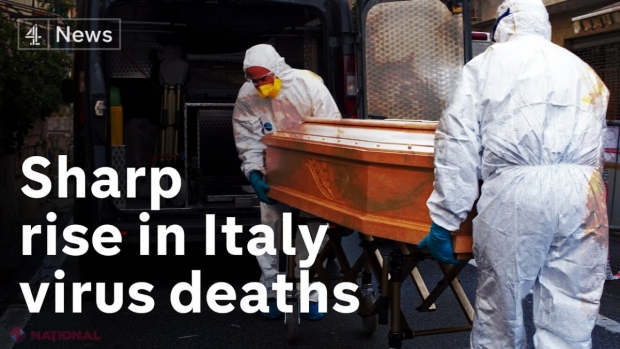 Coronavirus în LUME. Bilanţ groaznic din nou în Italia: 793 morţi, 53 578 de cazuri de coronavirus
