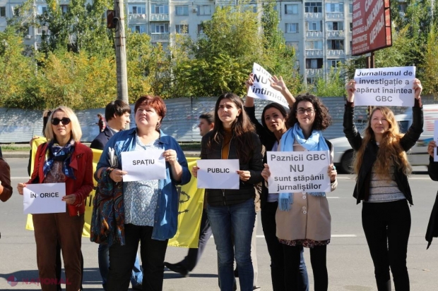 Gardienii care au împiedicat două jurnaliste să filmeze în preajma GBC au fost SANCȚIONAȚI