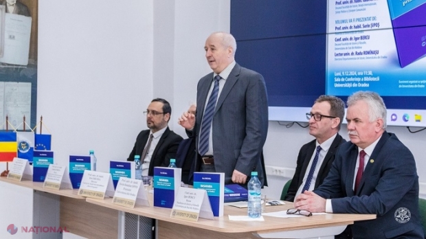 O replică dată, peste timp, istoricilor ruși: Cartea „Basarabia: dăinuire românească prin istorie și limbă” a dr. habil. Ion Eremia, lansată la Universitatea din Oradea
