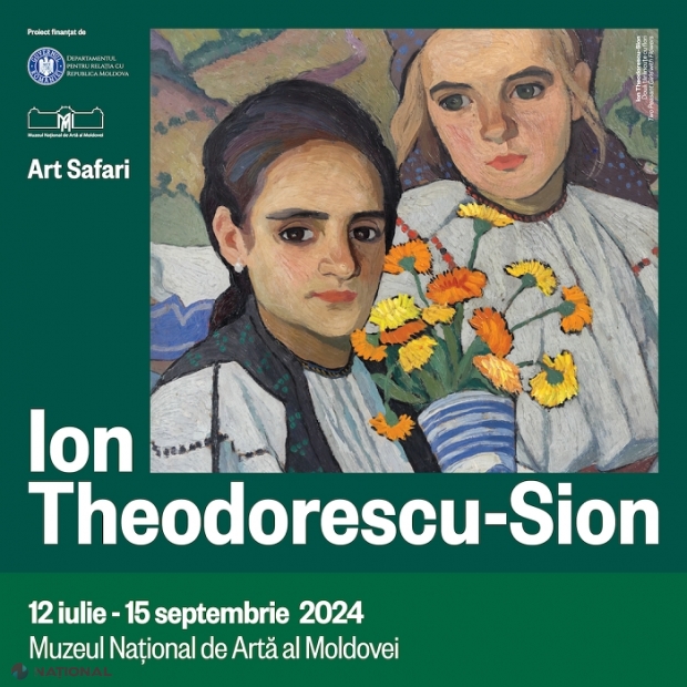 Salvatorul Școlii de Arte Frumoase de la Chișinău, marele artist român Ion Theodorescu-Sion, într-o expoziție Art Safari în R. Moldova, cu sprijinul DRRM: Compoziții monumentale cu tematică neo-românească