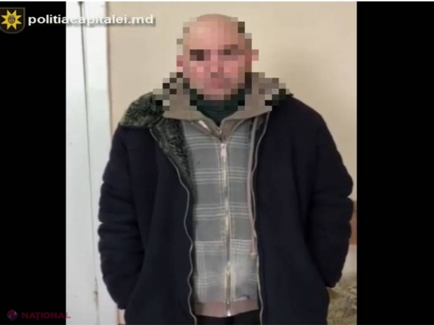 VIDEO // Un bărbat a intrat într-o casă străină și nu mai voia să plece: Cum l-a pus la respect o femeie din Chișinău