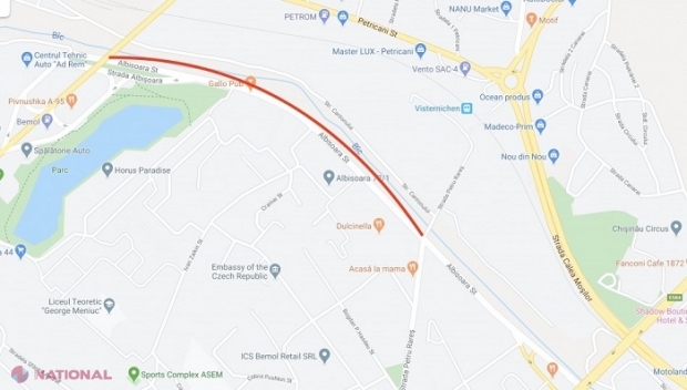 ATENȚIE, ȘOFERI! Traficul rutier pe str. Albișoara, SUSPENDAT duminică între str. Mihai Viteazul și Petru Rareș