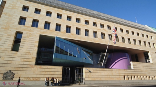 Un angajat britanic de la ambasada Marii Britanii din Berlin, suspectat că spiona pentru Rusia, a fost arestat