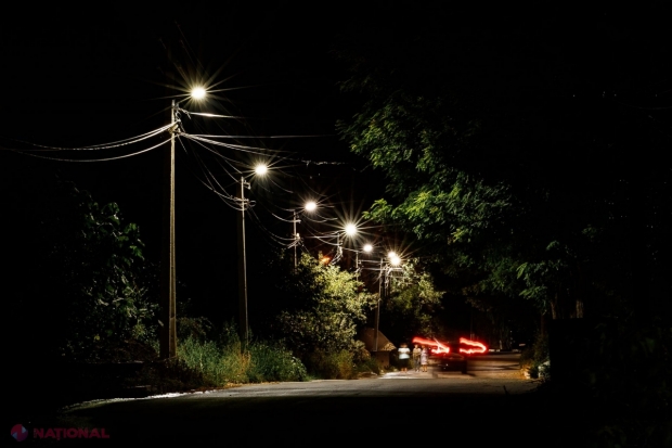 FOTO // Partidul „ȘOR” a finalizat proiectul iluminatului stradal și la Fântânița, Drochia