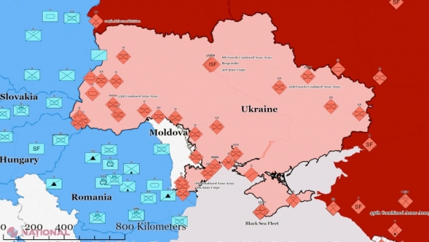 Rusia, un pericol pentru Europa în cazul în care ar învinge în Ucraina: ce trupe ar putea ataca România și R. Moldova