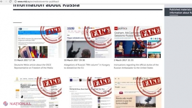 Conflictul Rusia-Ucraina: ȘAPTE „Fake News”-uri și minciuni grosolane promovate oficial de Moscova