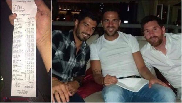 Cine este vedeta care a băut şi a mâncat de 37.330 de euro. Vezi ce a comandat!
