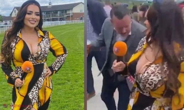 VIDEO // Jurnalistă TV, molestată în timpul transmisiunii în direct! Ce i-a spus agresorului când s-au oprit camerele