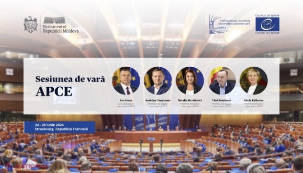 Consecințele războiului din Ucraina și rolul sancțiunilor aplicate Federației Ruse, dezbătute la sesiunea de vară a APCE: Cine reprezintă R. Moldova la discuții
