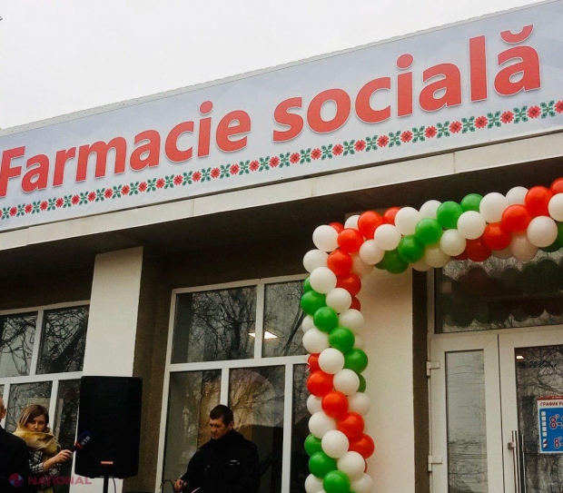FOTO // La Taraclia a fost deschisă PRIMA farmacie SOCIALĂ, cu suportul Partidului „ȘOR”
