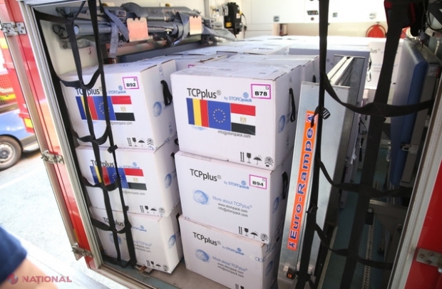 România trimite în Egipt 525.000 doze de vaccin AstraZeneca cu o aeronavă a Forțelor Aeriene Române