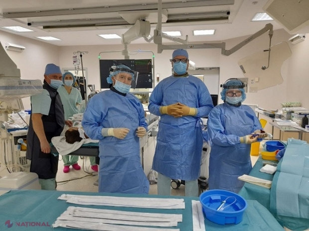 O nouă premieră la Spitalul Clinic Republican: Viața unui bărbat de 42 de ani, salvată printr-o operație efectuată pentru prima dată în R. Moldova