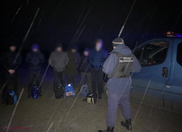 Șase bărbați din Ucraina, prinși după ce au intrat ilegal pe teritoriul R. Moldova: Toți au solicitat azil