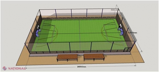 Adresele din Chișinău unde vor fi construite terenuri de sport până la finele anului