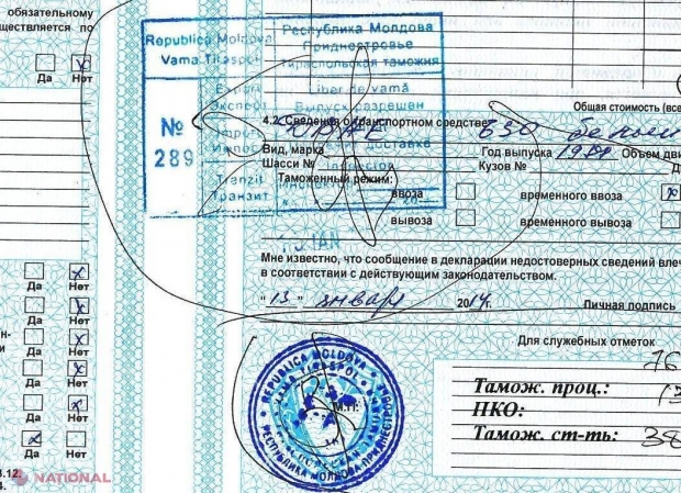 FOTO // Actul care demonstrează că „vameșii” transnistreni S-AU FĂCUT DE RÂS