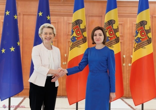 Maia Sandu, discuții cu Ursula von der Leyen despre următorii pași pe care trebuie să-i întreprindă R. Moldova în parcursul său de aderare la UE
