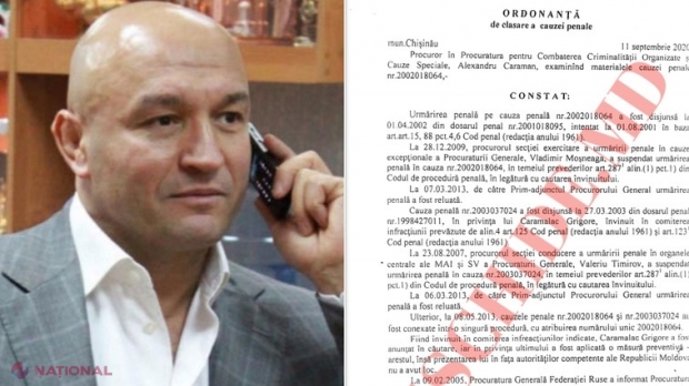 DOC // Grigore Caramalac, alias „BULGARU”, scos basma curată de justiția din R. Moldova în cele 16 dosare penale