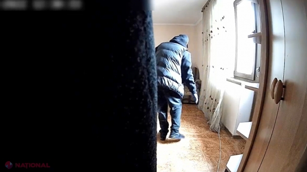 VIDEO // A fost REȚINUT bărbatul care a comis cel puțin 14 spargeri de APARTAMENTE în Chișinău. Valoarea totală a pagubei depășește 600 000 de lei