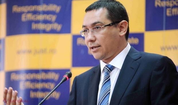 Ponta îi aruncă iar replici acide lui Băsescu, în privința R. Moldova