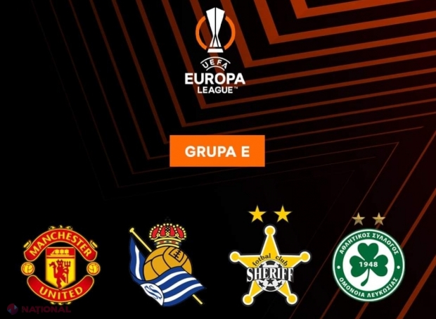 Ronaldo&Co vin la Chișinău. FC Sheriff, adversari de top în grupele Europa League: „Pentru noi e mai binecsă jucăm cu granzii Europei”