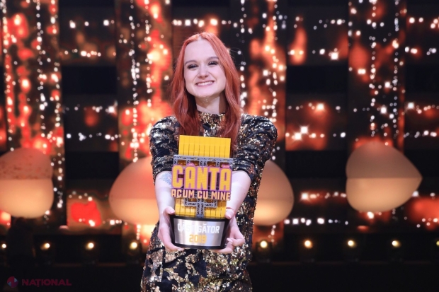 VIDEO // O tânără din Chișinău a CÂȘTIGAT showul „Cântă acum cu mine” de la Pro TV București și un premiu de 50 de mii de euro