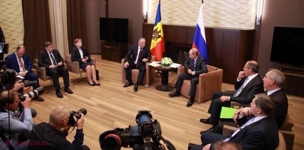 VIDEO // Dodon i s-a PLÂNS lui Putin pe guvernarea de la Chișinău. Liderul de la Kremlin a vorbit despre AVANSURILE făcute pentru socialiști și Dodon