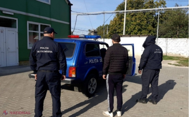 Era anunțat în căutare internațională și a trecut fraudulos frontiera R. Moldova:. Un ucrainean, reținut de angajații Poliției de Frontieră