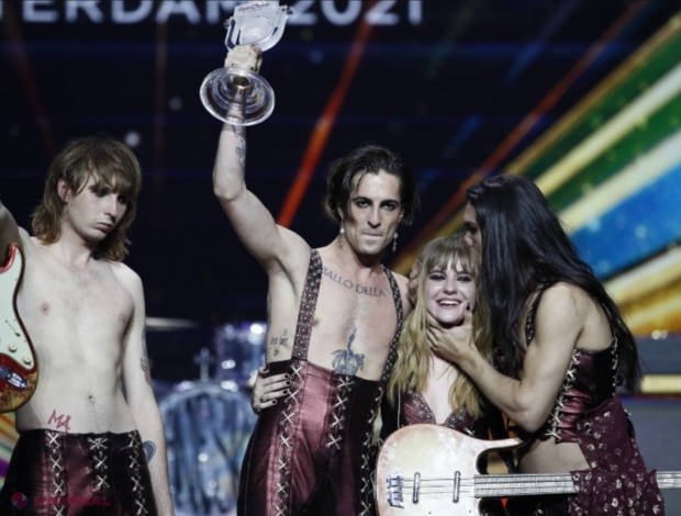 OFICIAL // Solistul trupei italiene Maneskin, care a câştigat Eurovision 2021, a fost supus testului ANTIDROG. Anunţul făcut de organizatorii concursului
