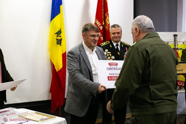 FOTO // NGM Company, partenerul privat al Loteriei Naționale a Moldovei, a făcut fericiți alți 20 de VETERANI de război. Aceștia vor primi îndemnizații de 6000 de lei