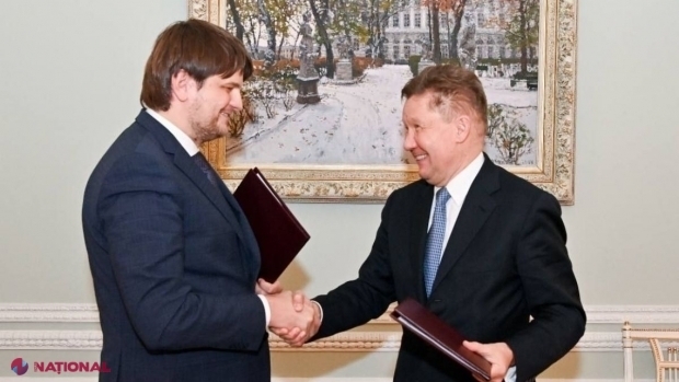 Vicepremierul Spînu vrea RENEGOCIEREA contractului de furnizare a gazelor naturale cu „Gazprom”. Greșeala admisă în octombrie 2021, care poate provoca întreruperea livrărilor de gaze  ​