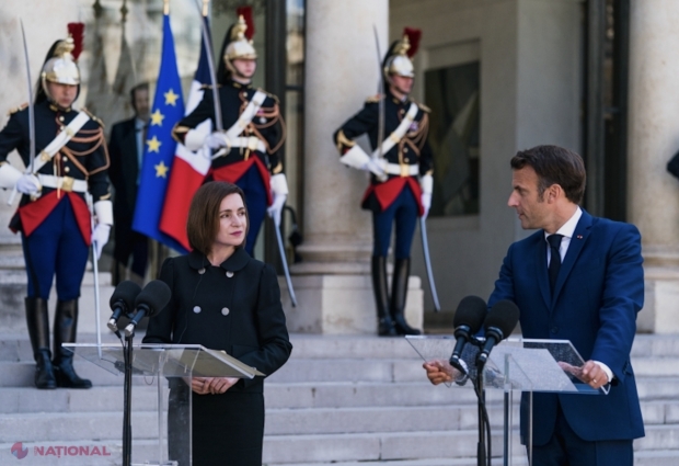 Maia Sandu, vizită oficială la Paris pentru discuții cu Emmanuel Macron și consolidarea legăturilor moldo-franceze