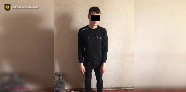 VIDEO // Momentul în care un ins intră într-un local din Chișinău după kebab și iese cu un telefon care nu-i aparține