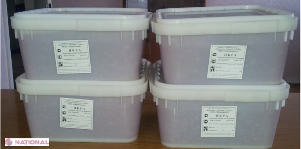 Contrabandă cu icre roșii la postul vamal Rezina-Pod